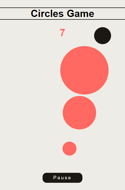 Circles Game Screenshot